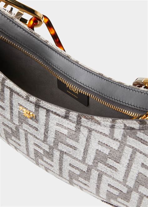 fendi ff motif monochrome|fendi chenille bag.